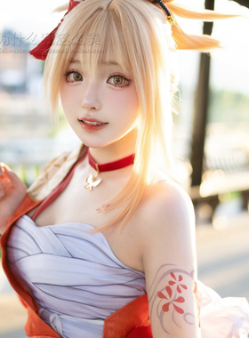 cosplay宵宫仿妆假睫毛