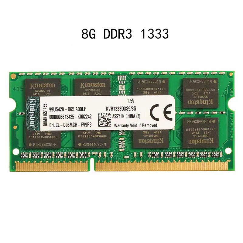 正品金士顿三代DDR3L 4G 8G 1600笔记本电脑内存条DDR3 1333MHZ - 图1