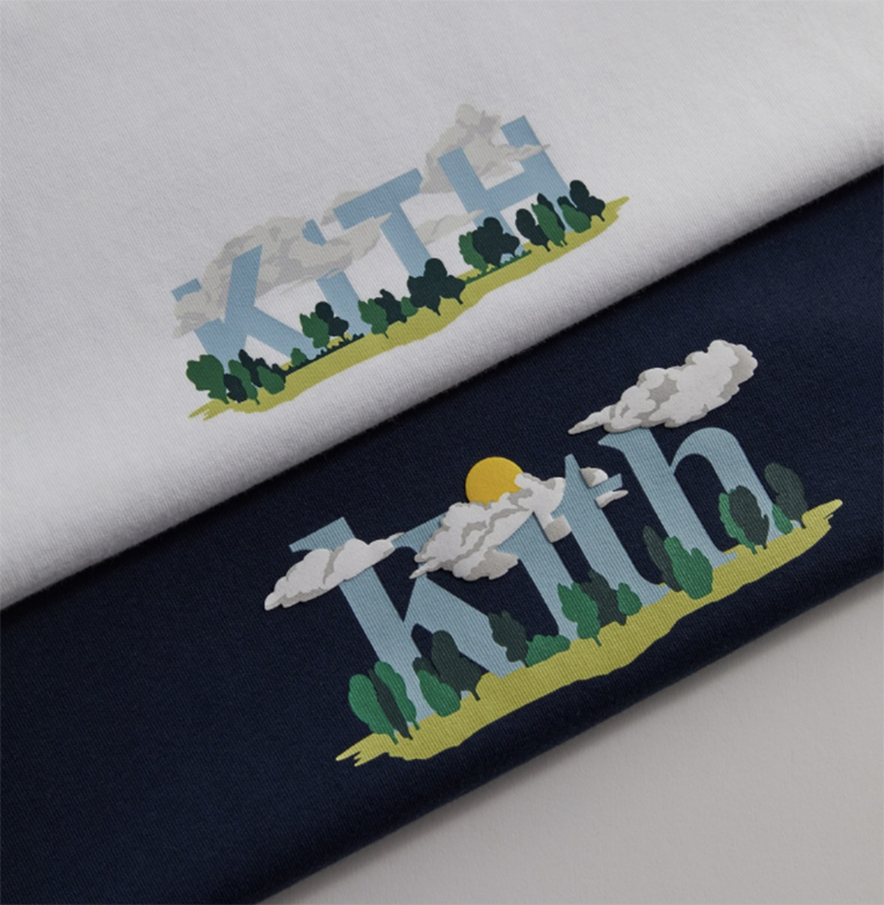 KITH MONDAY PROGRAM CLOUD TEE 云朵纯棉短袖 夏季新款现货 - 图0