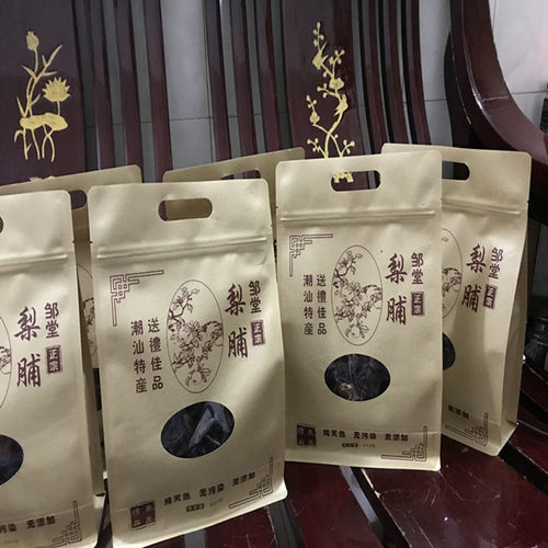邹堂梨脯四百年潮汕特产正宗地都邹堂梨脯陈年梨脯一斤装500克 - 图1