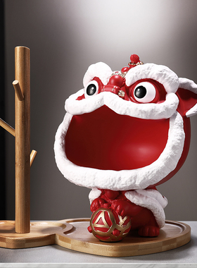 山楂树家饰醒狮纸巾盒收纳多功能