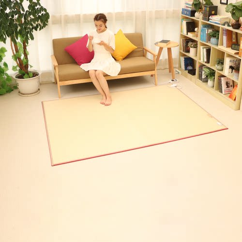 韩国LG材质石墨烯碳晶地暖垫电热地毯客厅发热垫地暖爬行垫家用-图0