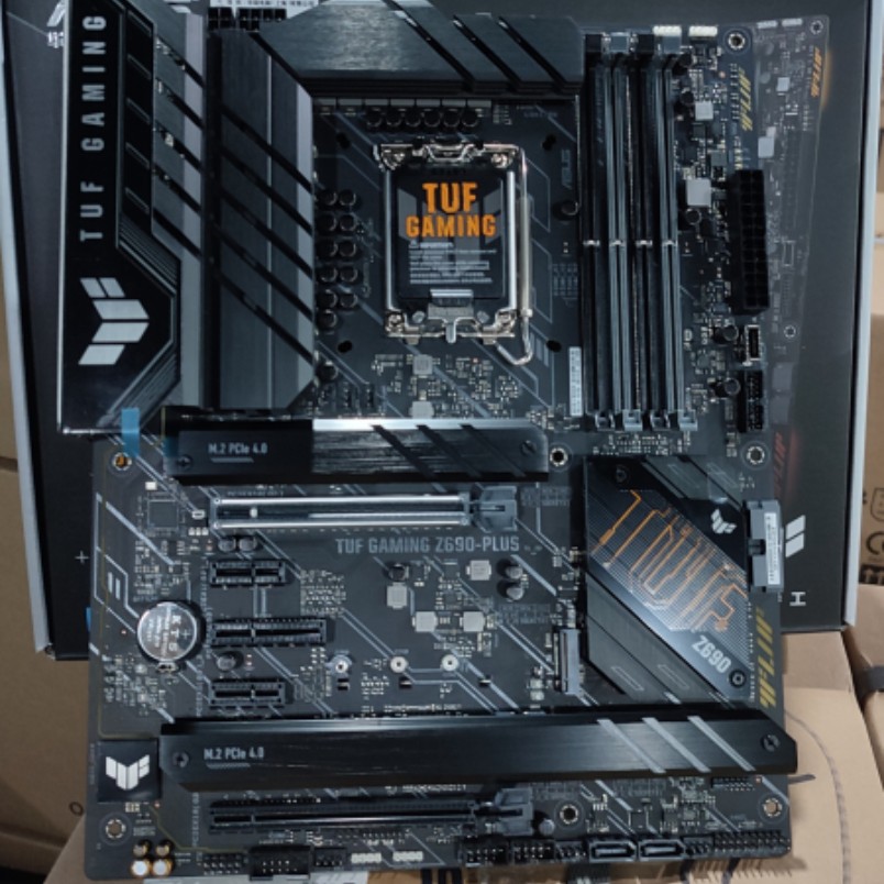 华硕（ASUS）TUF GAMING Z690-PLUS D4/D5主板  CPU （LGA 1700） - 图1