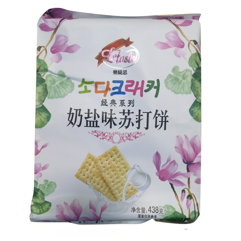 香港品牌letaste乐缇思经典系列淮山/奶盐/芝麻/芝士苏打饼干438g - 图2