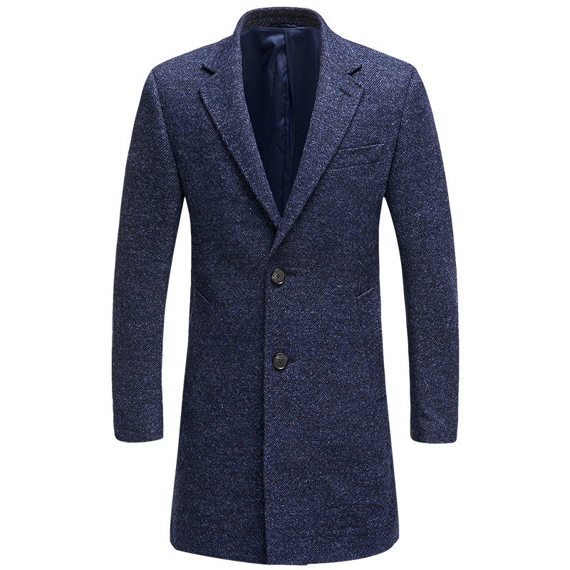 报喜鸟冬季男士都市休闲毛呢大衣 报喜鸟毛呢大衣