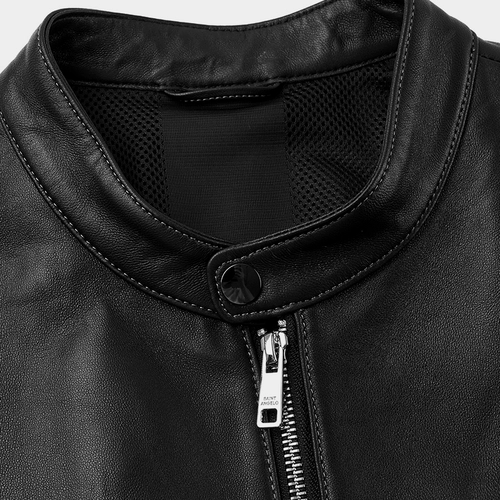 Осенняя модная черная куртка, в стиле панк