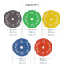 ONEMILE full rubber color barbell plates