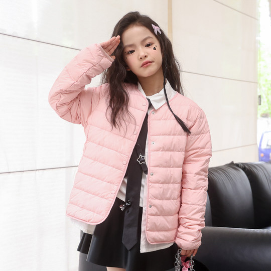 Wei's slim men and women's fashionable white duck inner veins in autumn and winter