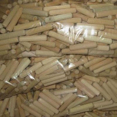 Self-produced Self-Marketing Label 10 * 50mm Round wood Tenon Diagonal Tattooed Wooden wooden stapled wood Shore furniture Connection 