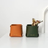 Коробка для хранения крыла Nordic Ins кожаная настольная настольная настольная косметика косметика кофейный столик с дистанционным управлением