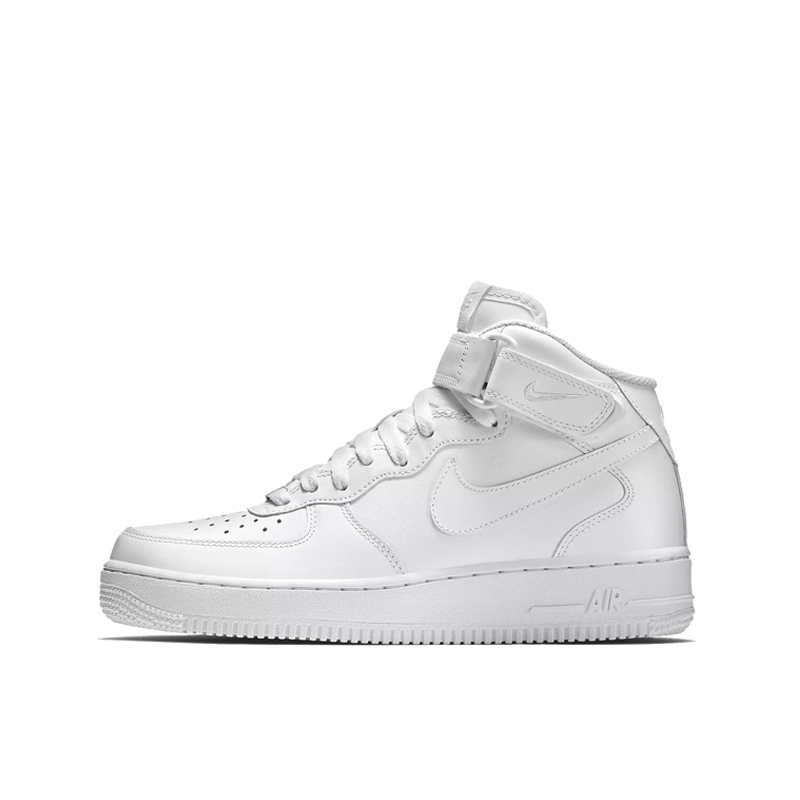 Nike Air Force 1 AF1Mid纯白中帮空军一号板鞋CW2289-DD9625-100 - 图3