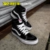 Sneakers Vans Sk8-Hi Giày vải cao cổ màu đen và trắng cổ điển Những người yêu thích giày VN000D5IB8C - Plimsolls