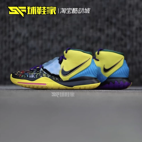 Обувь Nike Kyrie 6 Эрвен 6-го поколения настоящая мужская баскетбольная обувь BQ4631-CD5029-001