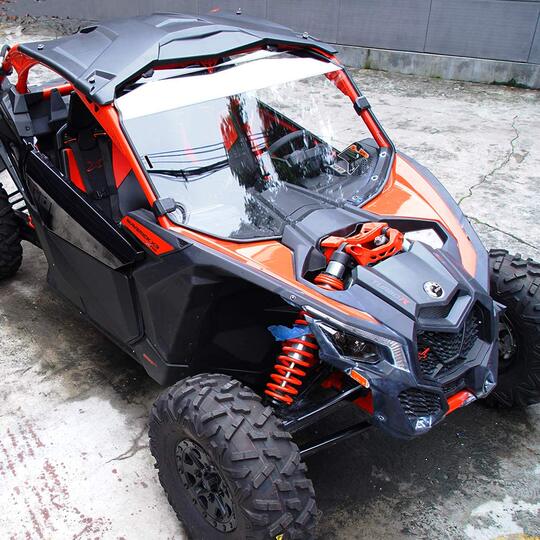 Bombardier X3 windshield high-definition scratch-resistant PC material