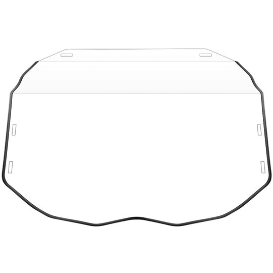Bombardier X3 windshield high-definition scratch-resistant PC material