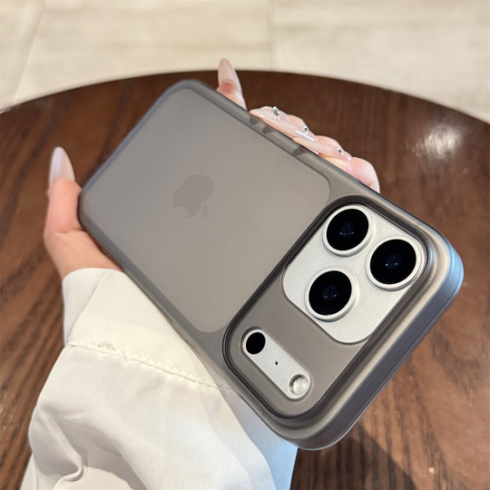 适用苹果17pro手机壳新款iphone17超薄磨砂粉色17promax高级感air全包防摔16透明15个性14磨砂13小众12女款11