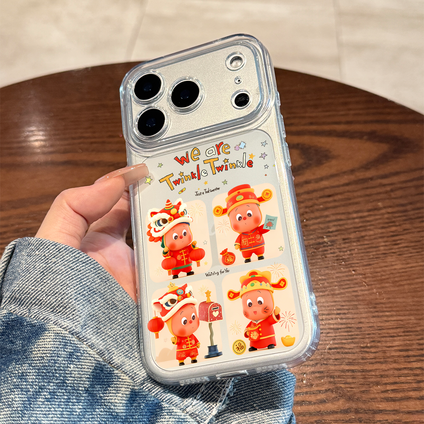 适用苹果17promax手机壳新款星星人iphone17pro高级感17全包防摔16透明pm硅胶15女款14小众13新年12卡通超薄,淘宝优惠券,粉丝福利购,淘宝优惠卷