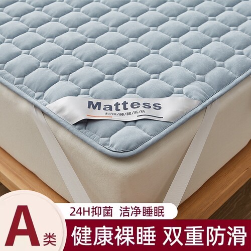 A类四季床垫榻榻米软垫床褥垫被褥子防滑席梦思床护垫床单床笠罩 - 图2