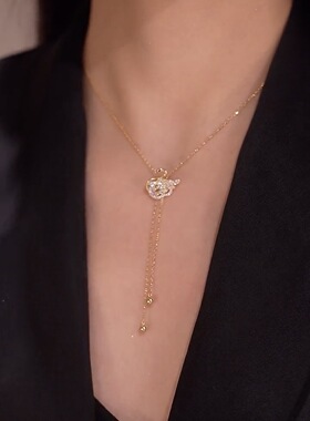 天鹅锆石天鹅可抽拉微镶锆石