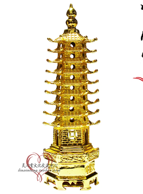 镀金文王合金旺文复古客厅摆件