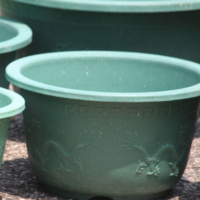 加厚塑料花盆特大龙缸盆特硬家庭园艺阳台种树盆栽有孔送托盘包邮,淘宝优惠券,粉丝福利购,淘宝优惠卷