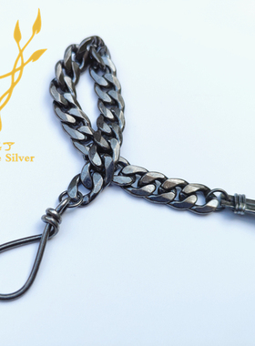 原创设计风纯银质感情侣手环