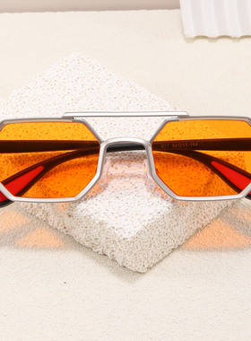 新款金属双梁太阳镜时尚商务