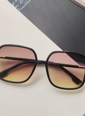 方形太阳镜疯狂杨哥直播个性