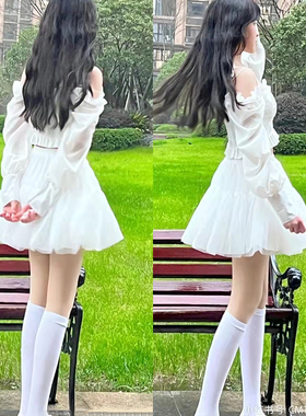 lolita裙撑日常无骨短款45cm水晶