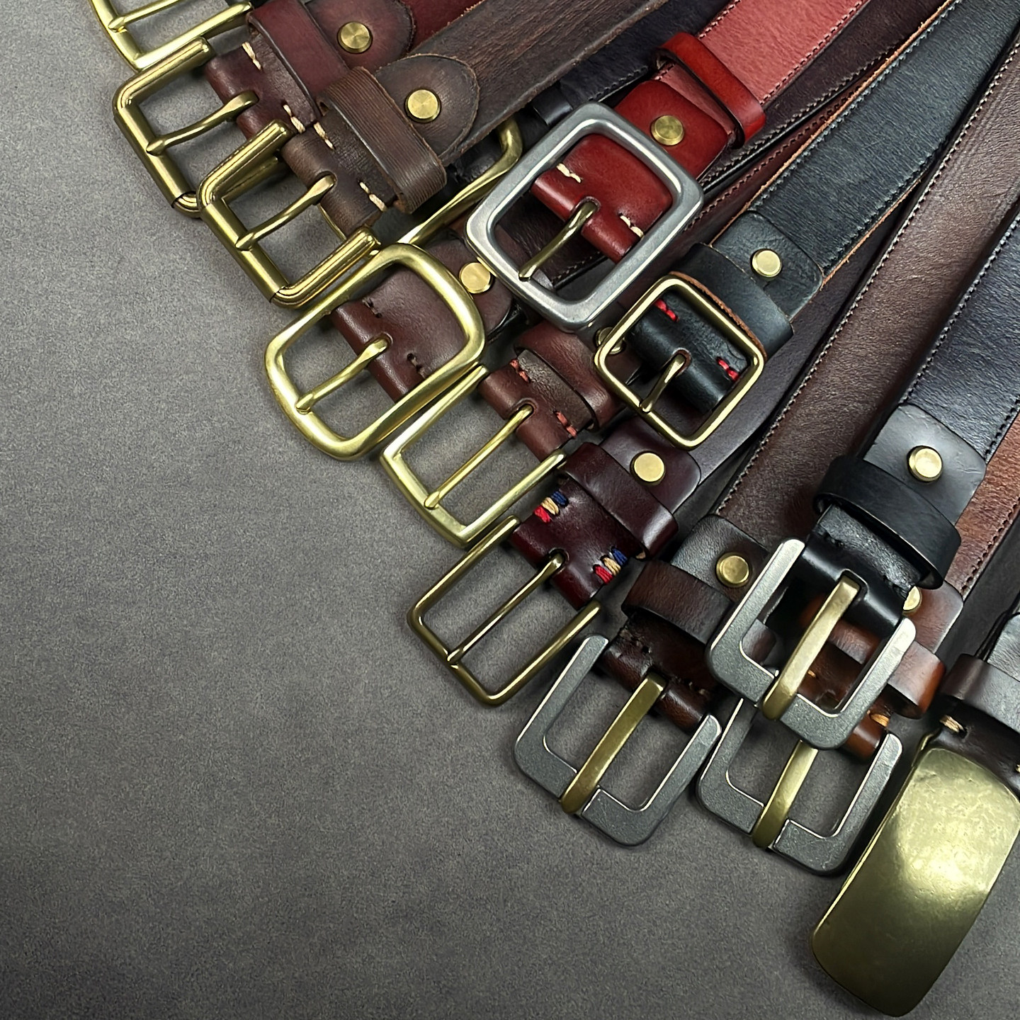 【特惠链接】纯牛皮复古休闲手工真皮腰带尾货捡漏铜扣钢扣男皮带,淘宝优惠券,粉丝福利购,淘宝优惠卷