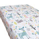 100% Bamboo Fiber Sheet Soft Mat Three-piece Set Cartoon Single and Double Bed Cool Mat Non-stick Sleeping Sheet