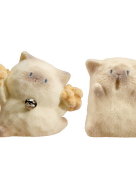 猫猫PAL情绪盲盒植绒可爱猫猫潮玩手办工位桌面摆件装饰小猫公仔