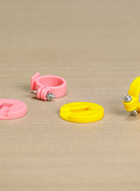 电动车配件多种颜色自行车装饰萌宠底座固定公仔小配件骑行装饰品