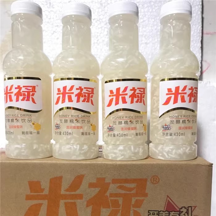 米禄发酵糯米饮品米酿蜂蜜米露枸杞米露430ml*15瓶 - 图3