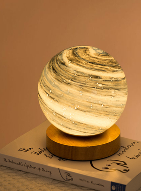 创意月亮台灯卧室小夜灯