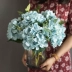 Hoa cẩm tú cầu nhân tạo phòng khách hoa giả trang trí ban công bàn cà phê TV tủ bàn ăn trang trí bó hoa ánh sáng sang trọng hoa lụa - TV