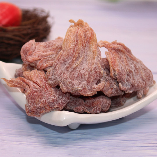Rose preserves, cool fruit, roselle canned sour and sweet snacks