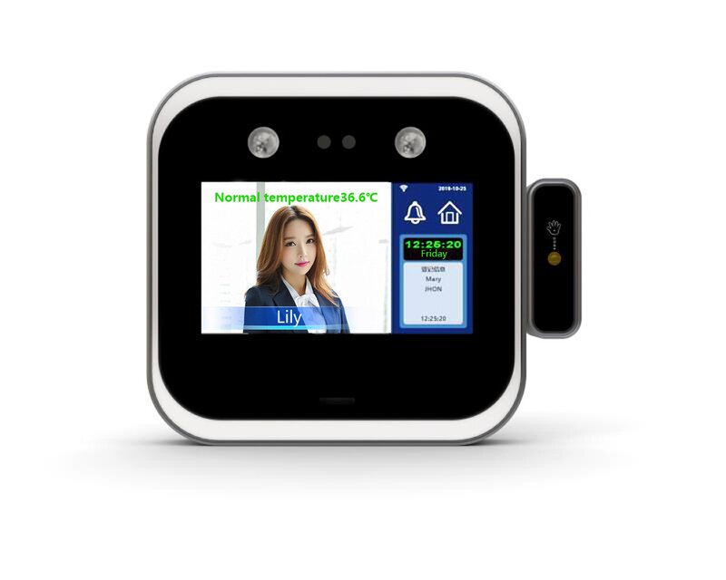 Jiapin 2020 New Product Wrist Temperature Measurement Face Recognition Terminal Temperature Measurement Attendance Access Control All-in-one Machine