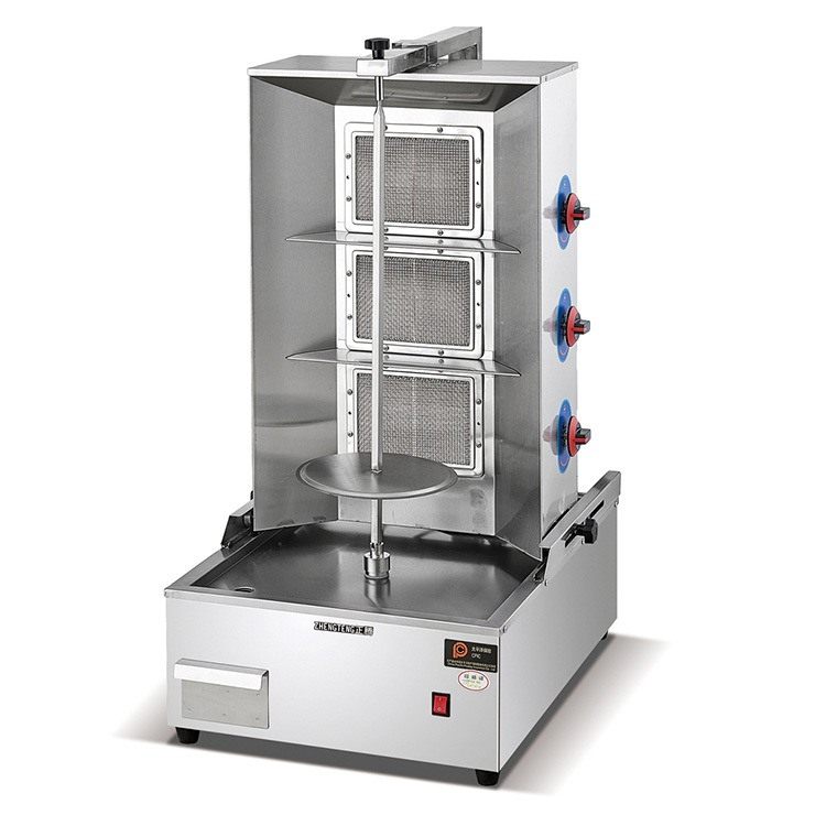 土耳其烤肉机商用燃气巴西烤肉拌饭炉自动旋转式中东烧烤炉夹馍机,淘宝优惠券,粉丝福利购,淘宝优惠卷