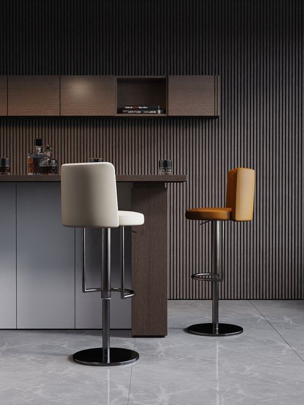 北欧吧台椅现代简约轻奢升降旋转家用高脚椅酒吧椅子吧凳岛台椅,淘宝优惠券,粉丝福利购,淘宝优惠卷