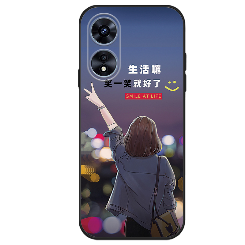 oppoa97手机壳0pp0a97保护套OP可爱女oppo A97 5G防摔软胶PFTM10镜头全包磨砂外壳poop情侣酷帅潮男卡通网红-图2