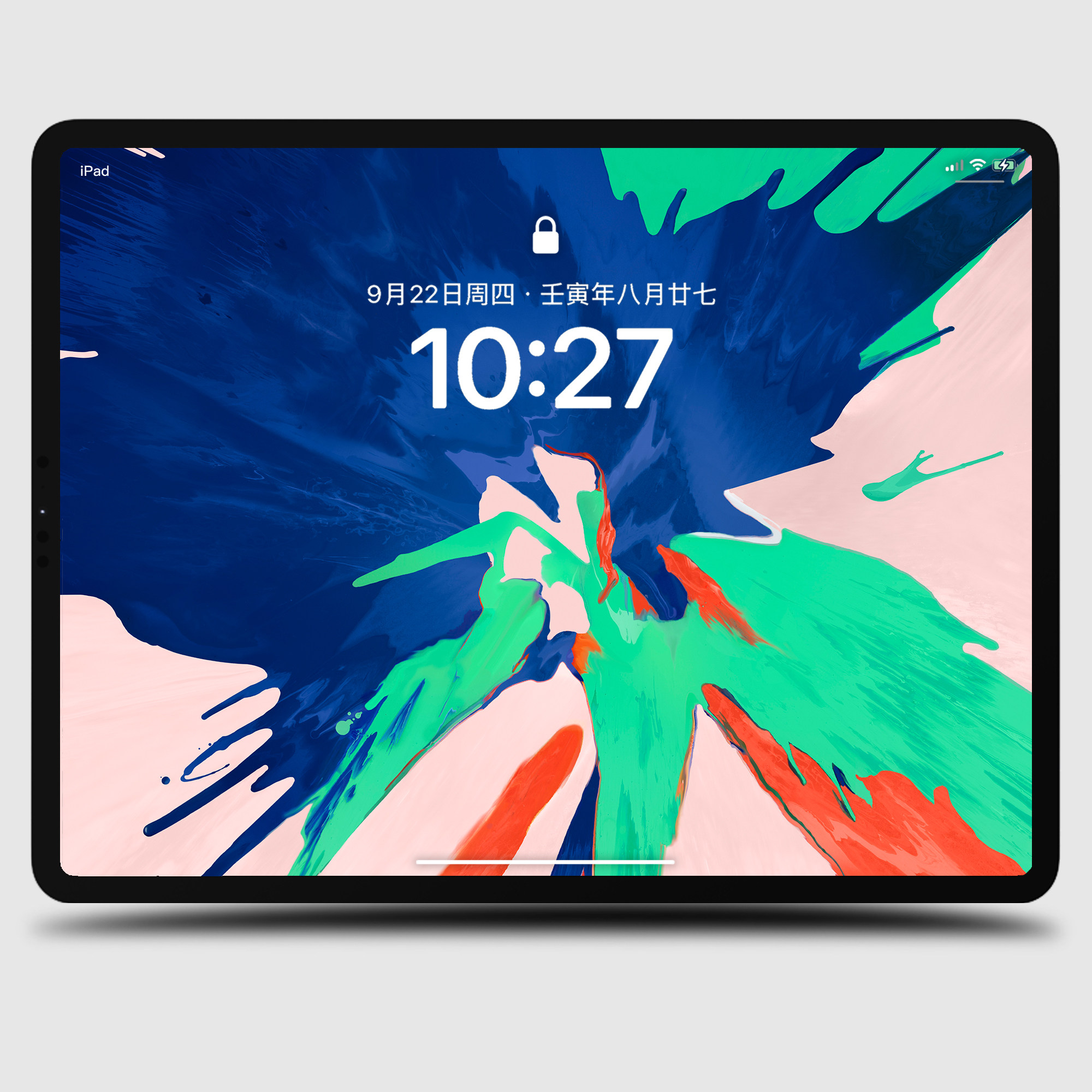 YOGAWP精选 47张iPad原生壁纸iOS苹果平板系统自带壁纸高清原图