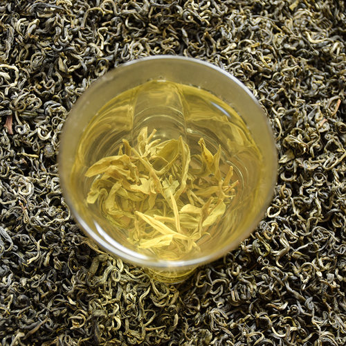 2026新茶云南梁河回龙茶明前茶一芽二叶炒青特级绿茶散装高香耐泡 - 图0