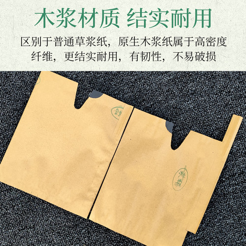 李子套袋专用袋黄金奈李三华李蜂糖李水果果树纸袋包果袋防虫防鸟 - 图0
