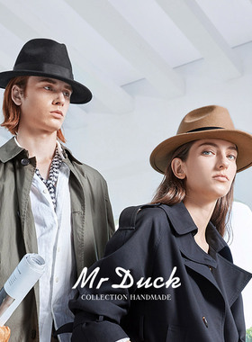 mrduck新品澳洲礼帽男女款英伦
