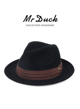 mrduck几何澳洲进口90支羊毡帽
