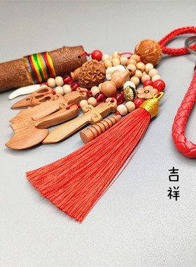 桃木段葫芦随身挂件葫芦挂件