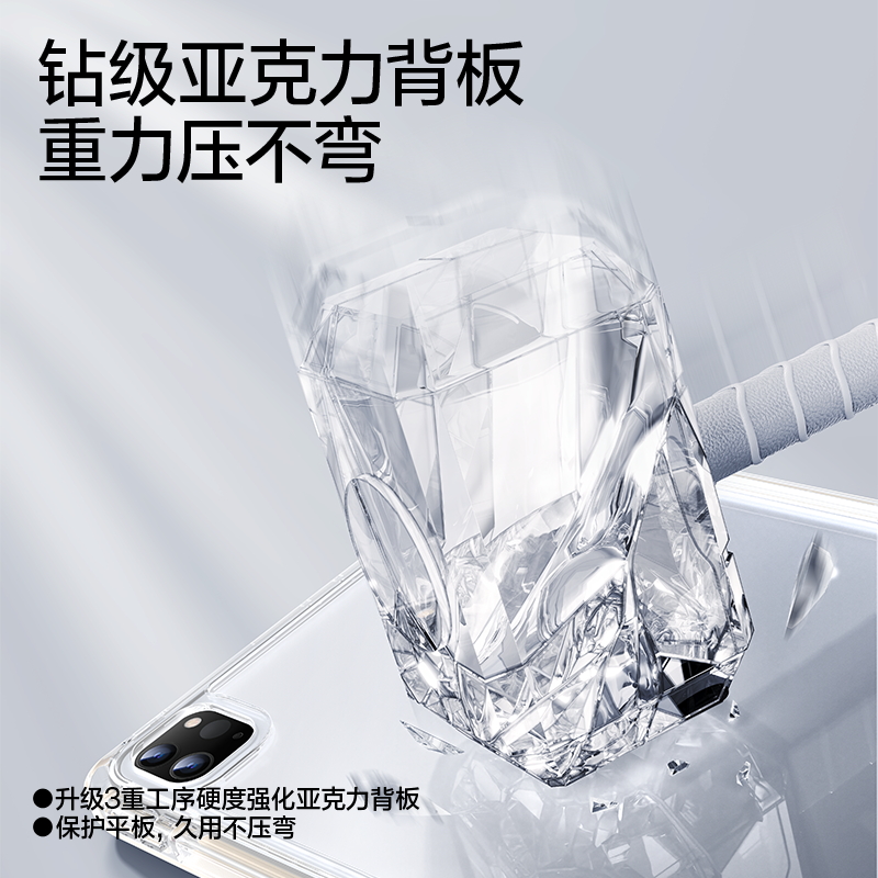 闪魔适用ipadpor11寸保护套ipdpro2021壳ioadair5平板ipad202210.9防摔iada男ipaair外ipadari4女ipodpro2021 - 图2