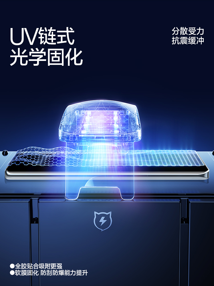 闪魔适用vivoS18钢化膜vivoS19Pro手机膜vivo S18Pro的光固膜s18膜水凝适用VIVO S18 pro全屏保护曲面全贴合-图1