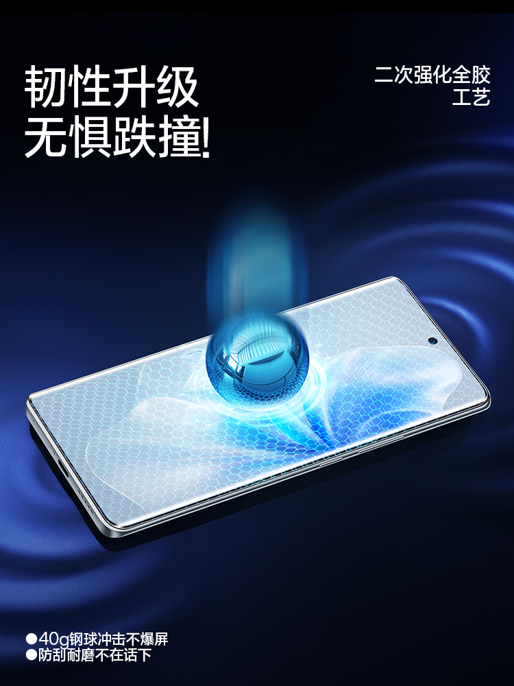 闪魔适用vivoS18钢化膜vivoS19Pro手机膜vivo S18Pro的光固膜s18膜水凝适用VIVO S18 pro全屏保护曲面全贴合-图2